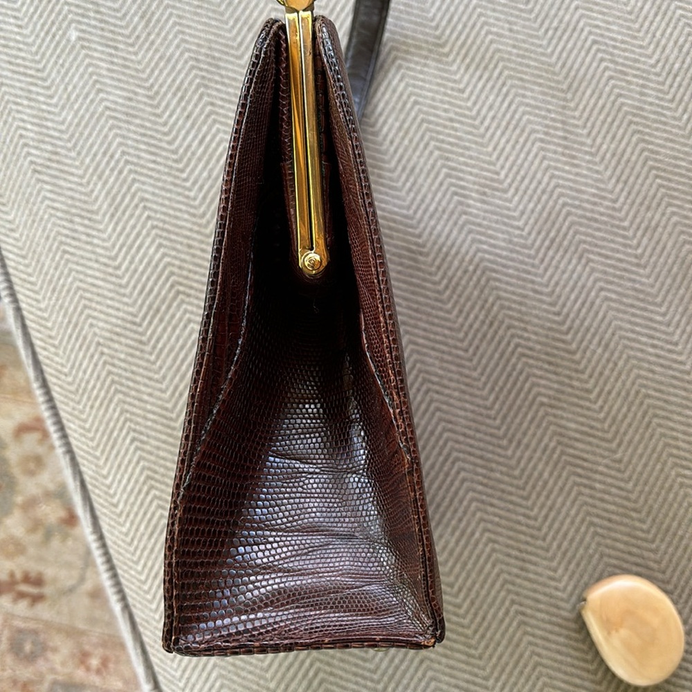 Vintage lizard bag - Picture 8 of 9